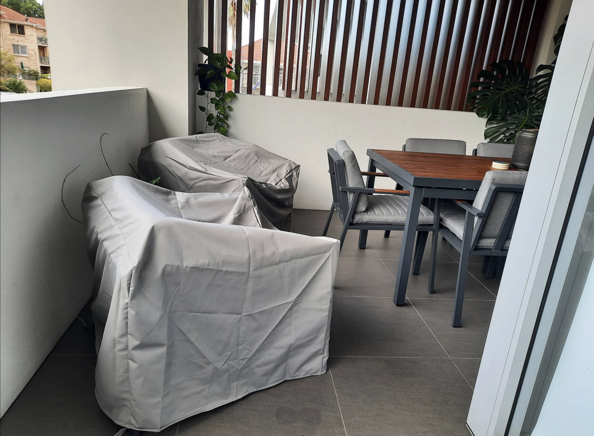 Grey Sofa Cover